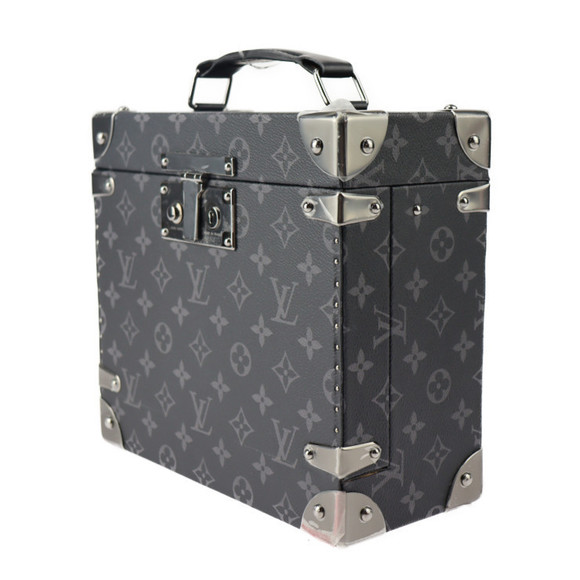 LOUIS VUITTON Fragrance Trunk Vanity Bag Black - Picture 2 of 9